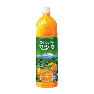 [롯데칠성] 제주사랑감귤사랑 1.5L